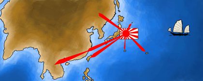 La expansión japonesa en Asia