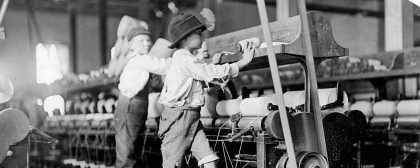 El trabajo infantil en la revolución industrial